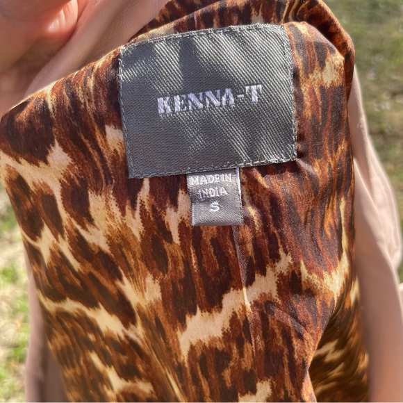 Kenna T Leather Moto Jscket Pink Womens sz Small - Picture 9 of 11